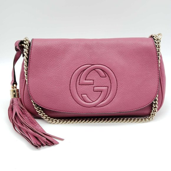 Gucci Handbags - 100% Authentic Gucci GG Soho on Chain Crossbody Shoulder Bag